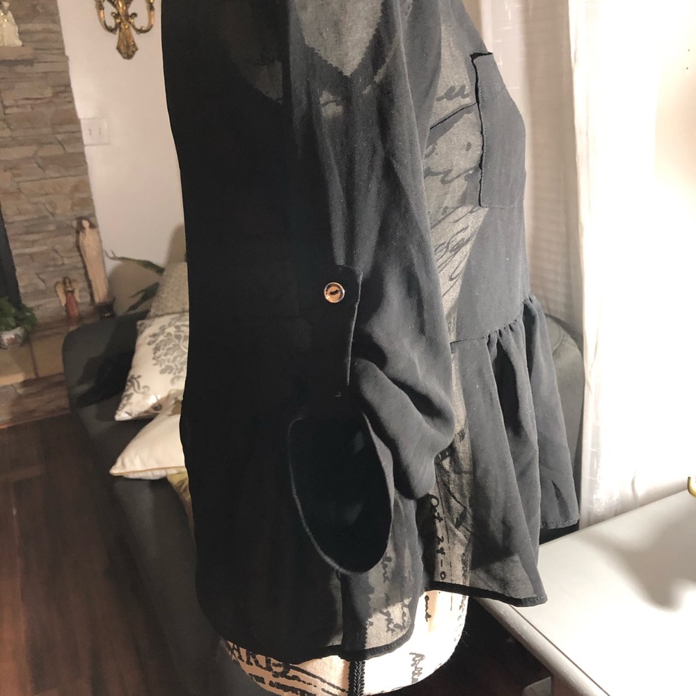 Monteau Los Angeles | Button Down Shirt | Black - Picture 3 of 8
